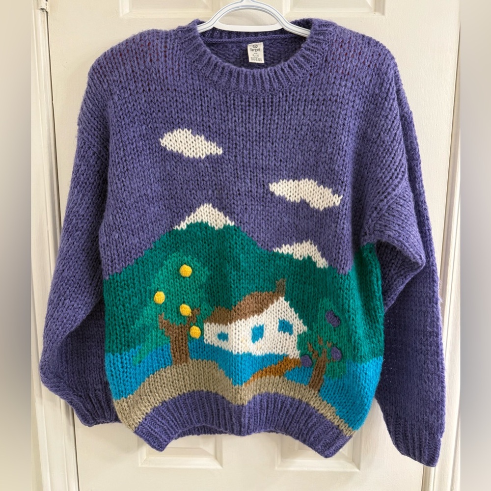 Vintage Landscape Sweater